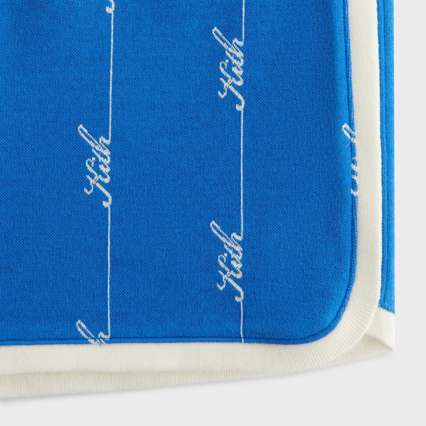 Women Kith Kith Women Mica Pique Logo Knit Short - Royal
