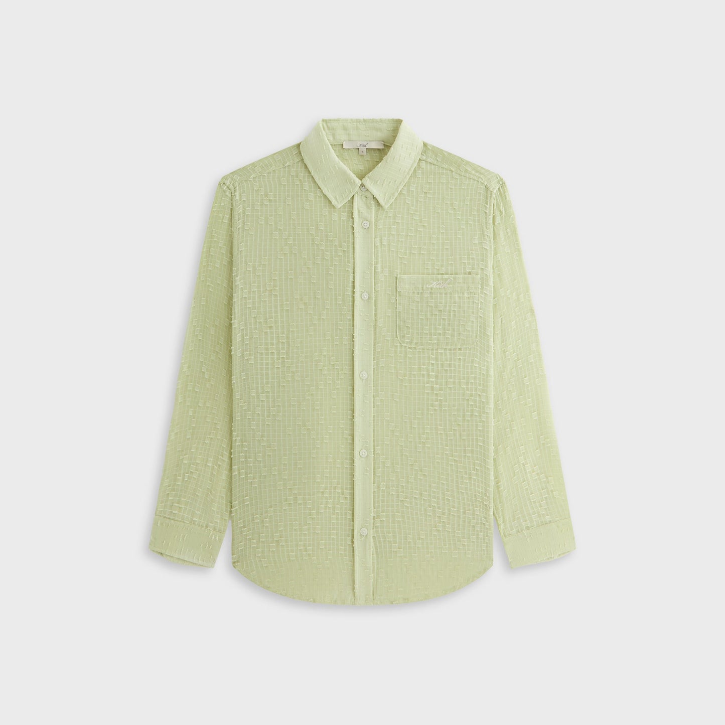 Women Kith Kith Women Ora II Clipped Jacquard Shirt - Vera