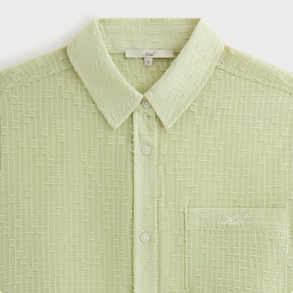 Women Kith Kith Women Ora II Clipped Jacquard Shirt - Vera