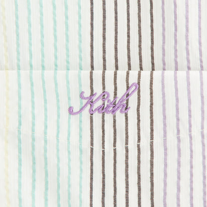 Women|Kids Kith Kith Women Ora II Seersucker Shirt - Mykonos