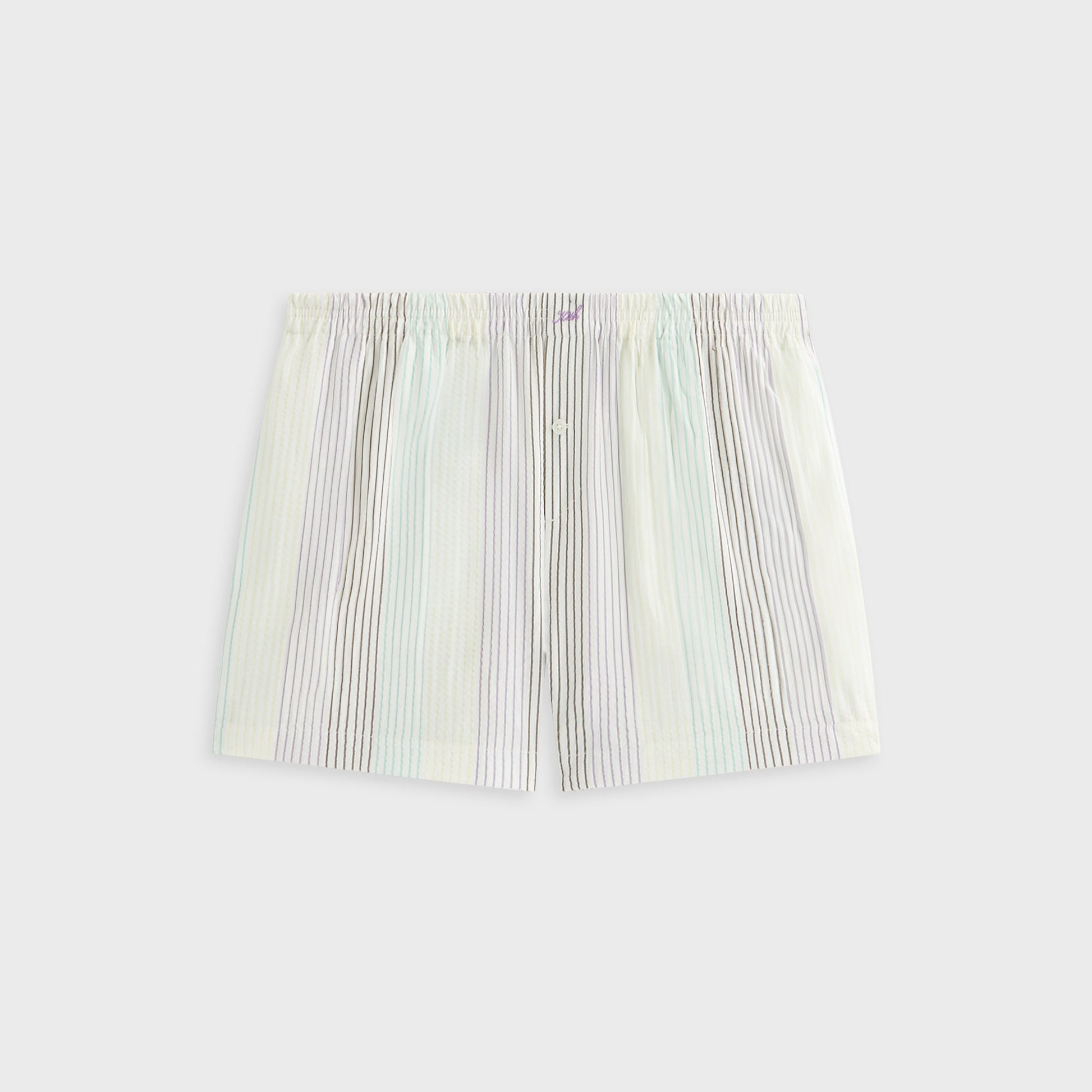 Women Kith Kith Women Ida II Seersucker Boxer Short - Mykonos