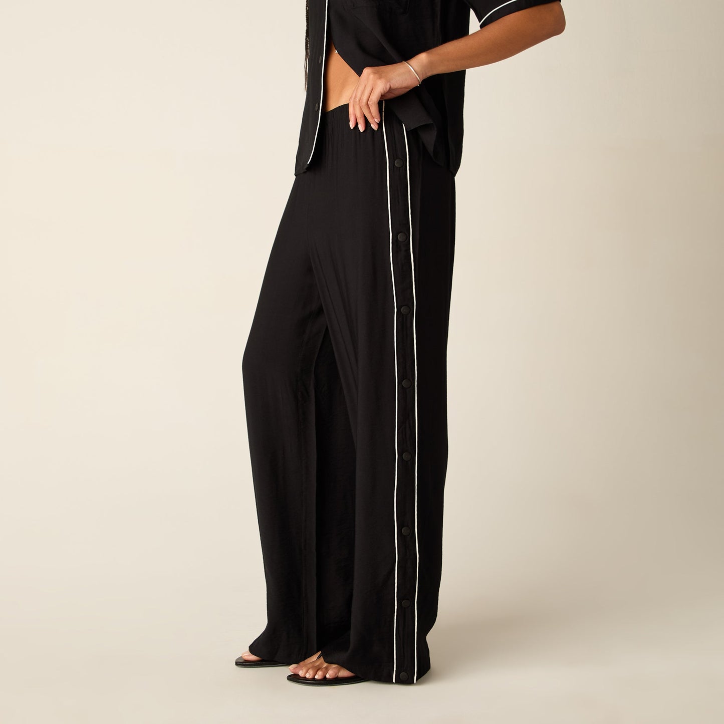 Women Kith Kith Women Florin Tearaway Pant - Black