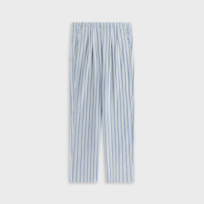 Women Kith Kith Women Miles II Dobby Stripe Pants - Royal
