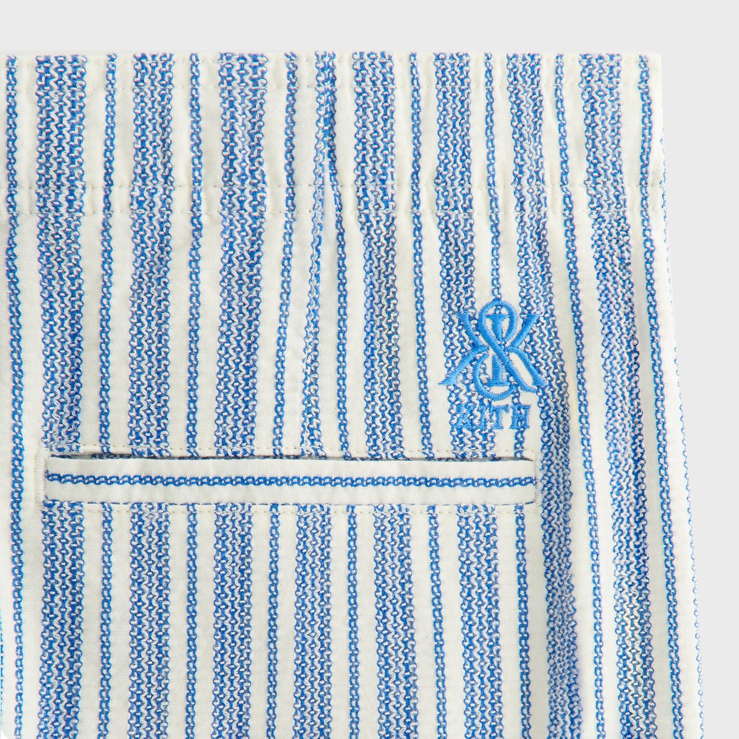 Women Kith Kith Women Miles II Dobby Stripe Pants - Royal