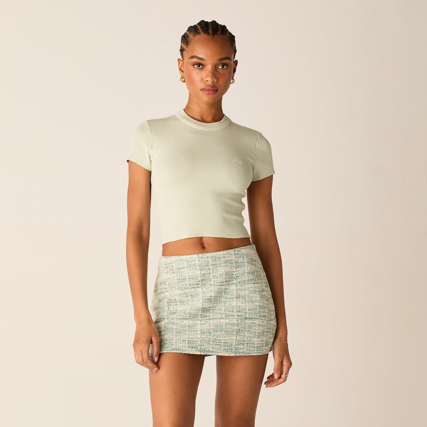 Women Kith Kith Women Mulberry II Tee - Patina
