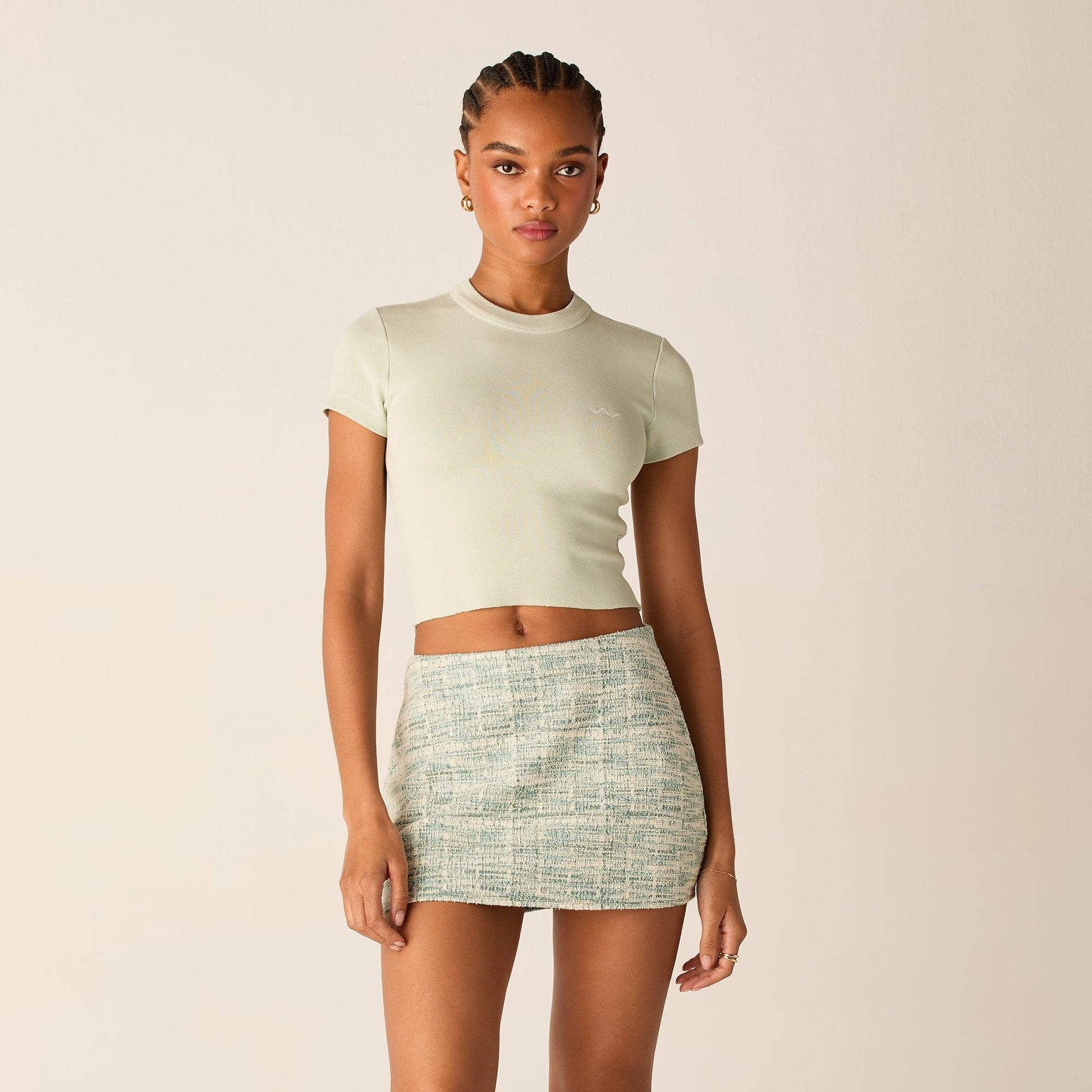 Women Kith Kith Women Mulberry II Tee - Patina