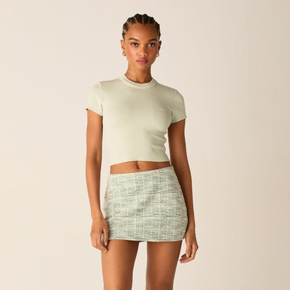 Women Kith Kith Women Mulberry II Tee - Patina