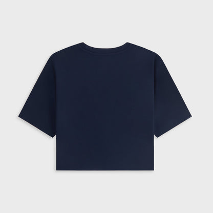 Women Kith Kith Women Misha Super Crop Tee - Nocturnal