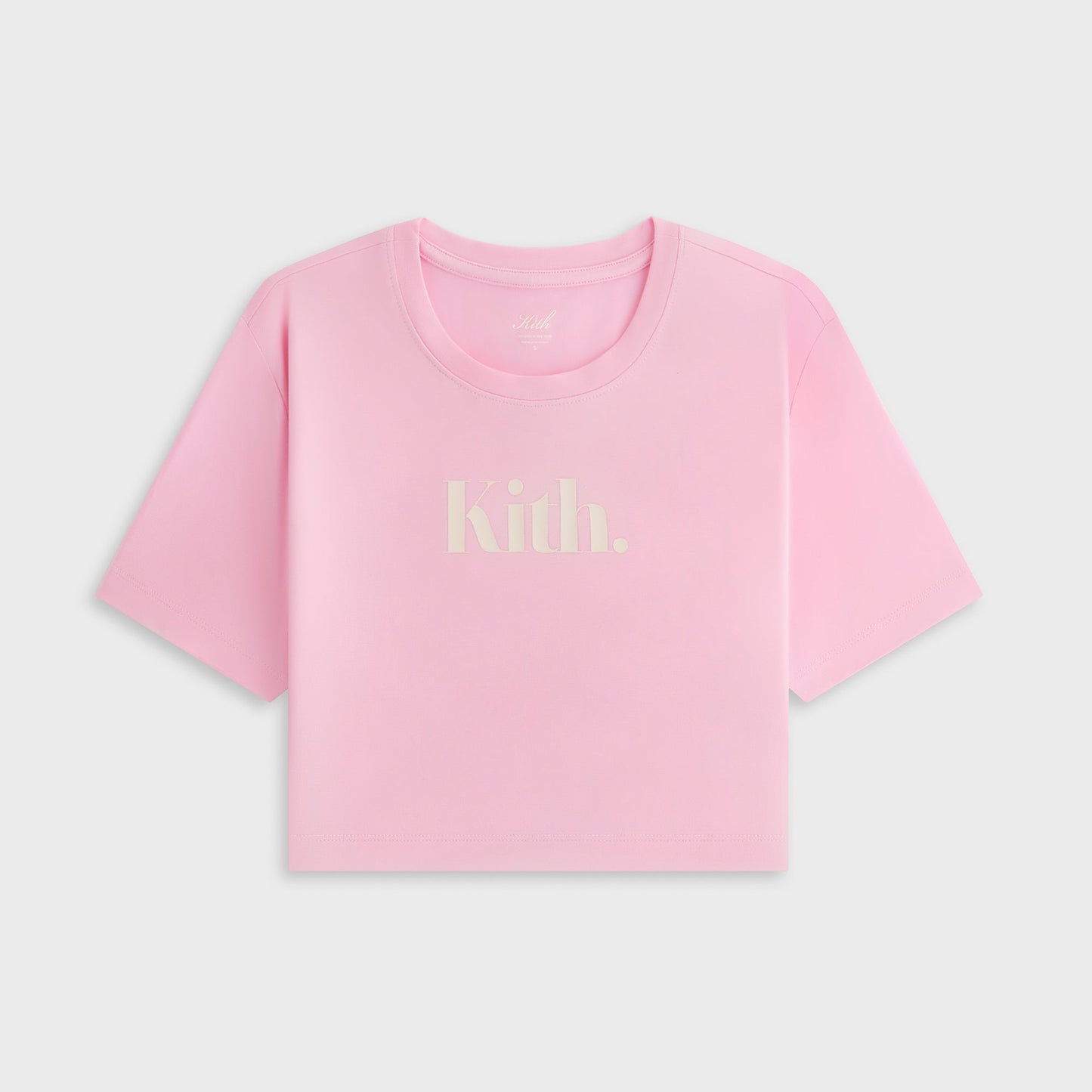 Women Kith Kith Women Misha Super Crop Tee - Bubble