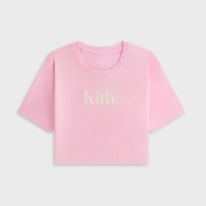 Women Kith Kith Women Misha Super Crop Tee - Bubble