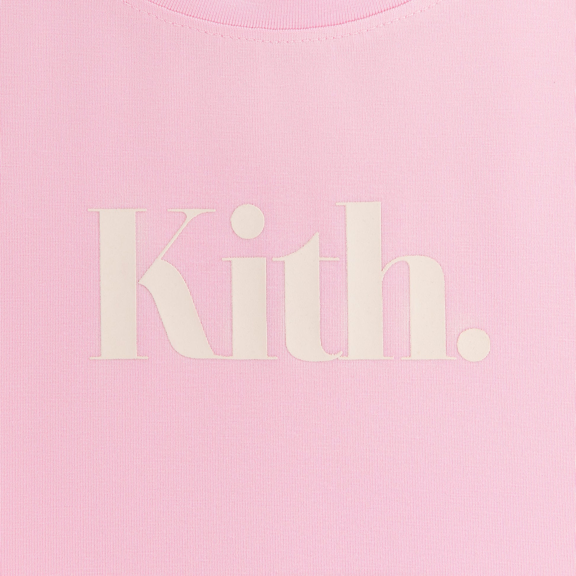 Women Kith Kith Women Misha Super Crop Tee - Bubble
