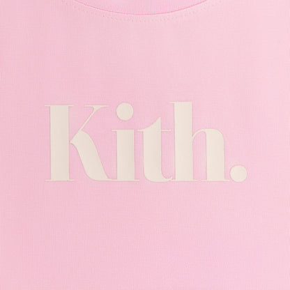 Women Kith Kith Women Misha Super Crop Tee - Bubble