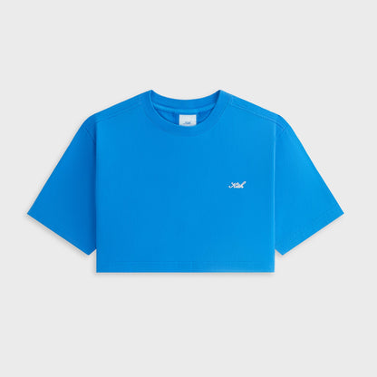 Women Kith Kith Women Fei Cropped Tee - Royal