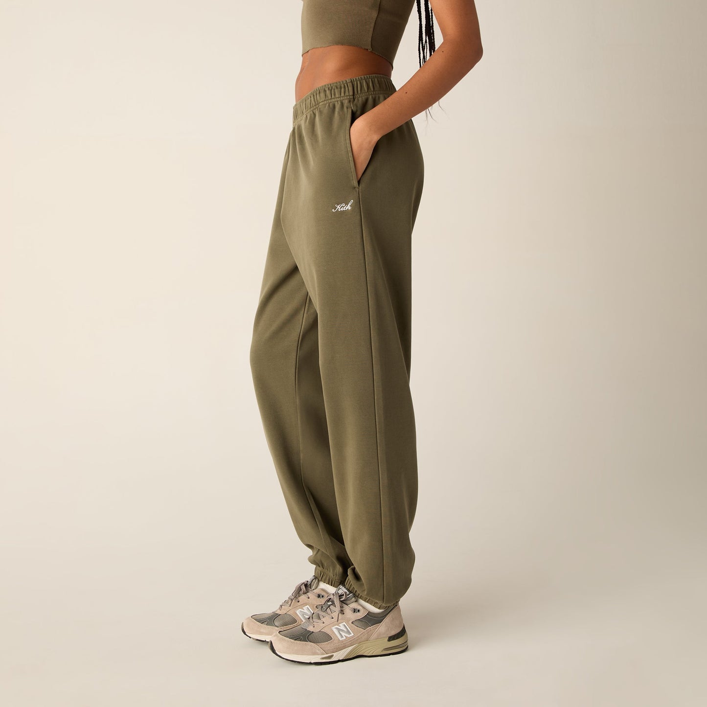 Women Kith Kith Women Chelsea III Sweatpant - Canopy