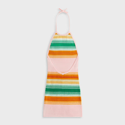 Women Kith Kith Women Ami Halter Multi Sweater Dress - Midsummer