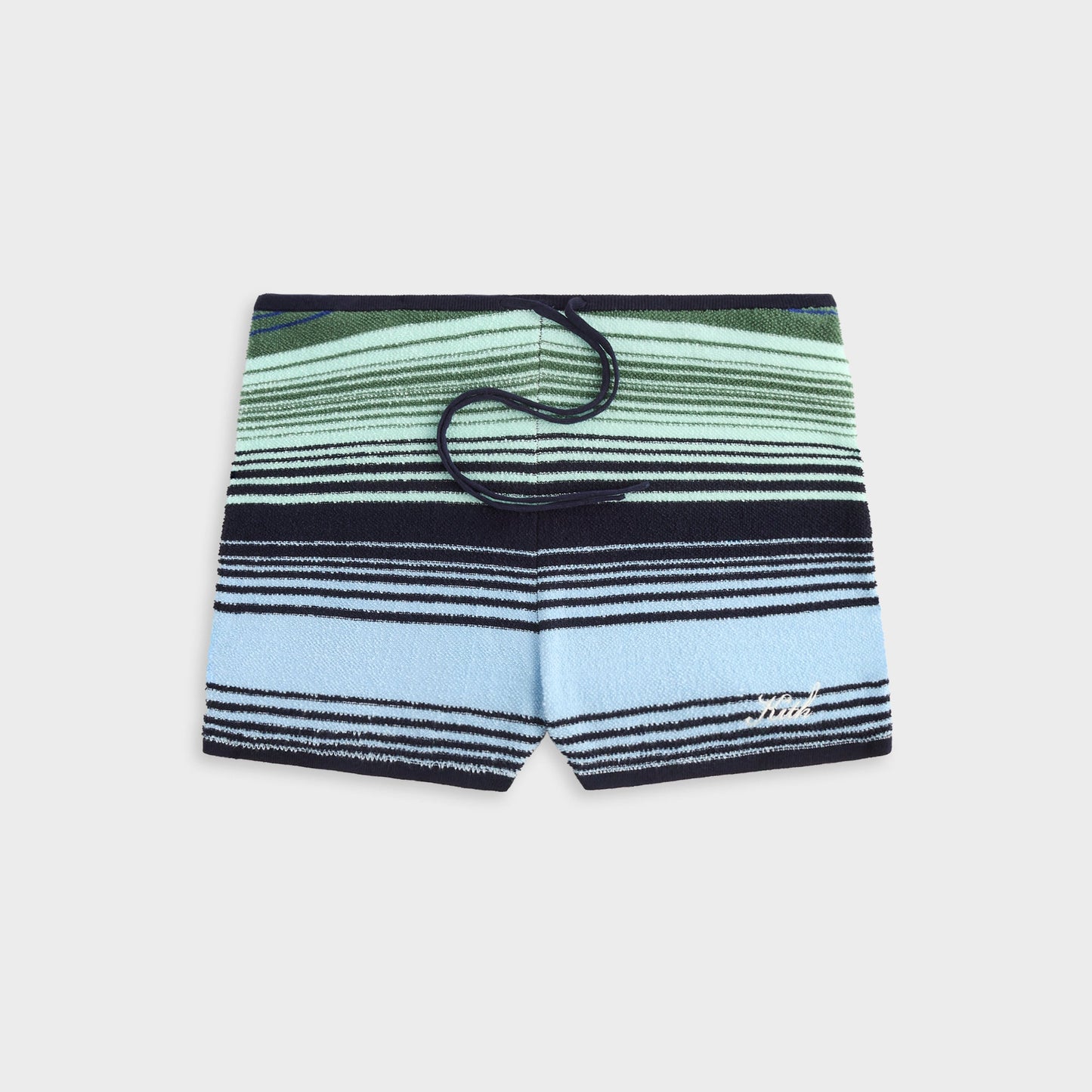 Women Kith Kith Women Avyn Multi Micro Sweater Short - Celeste