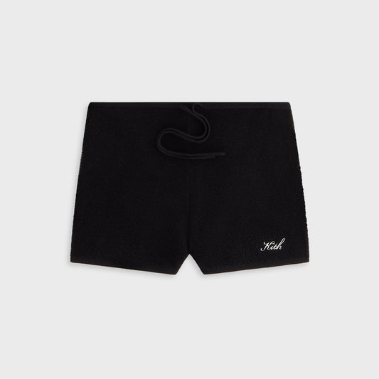 Women Kith Kith Women Avyn Micro Sweater Short - Black