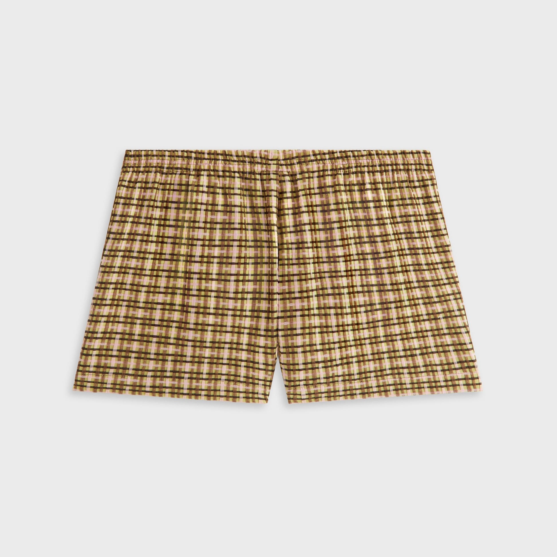 Women Kith Kith Women Ida II Bubble Check Boxer Short - Protea