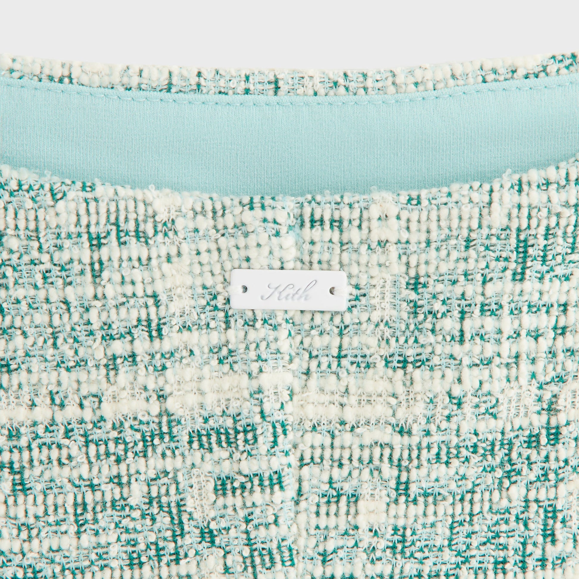Women Kith Kith Women Capri Tweed Mini Dress - Mykonos