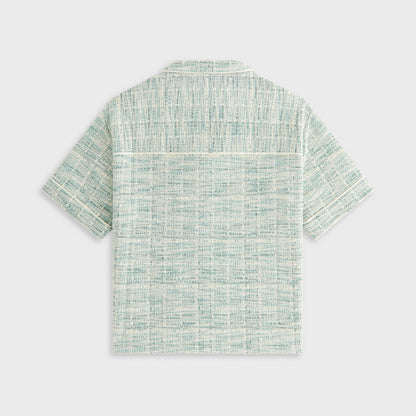 Women Kith Kith Women Tweed Camp Shirt - Mykonos