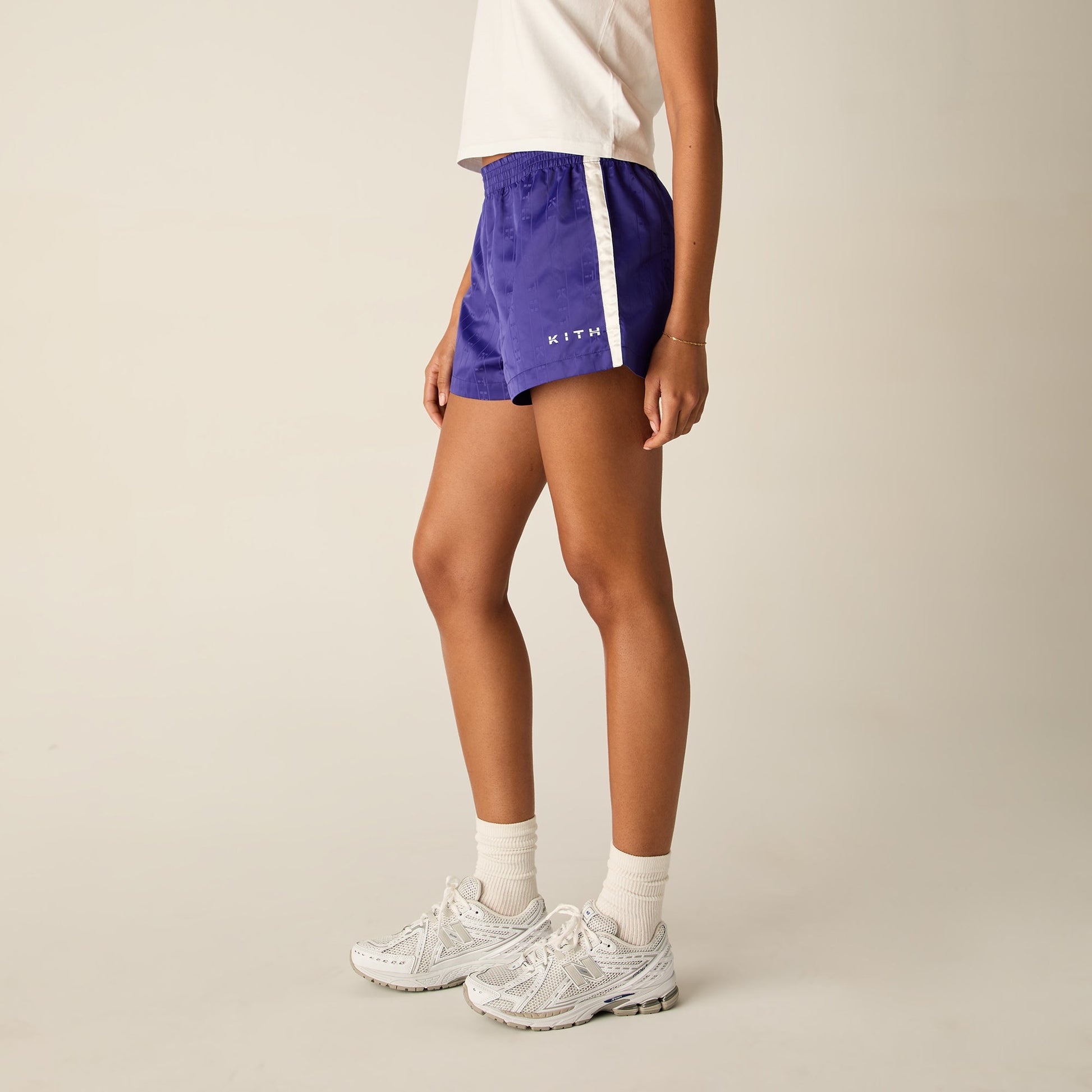 Women Kith Kith Women Nilah II Soccer Shorty - Trophy