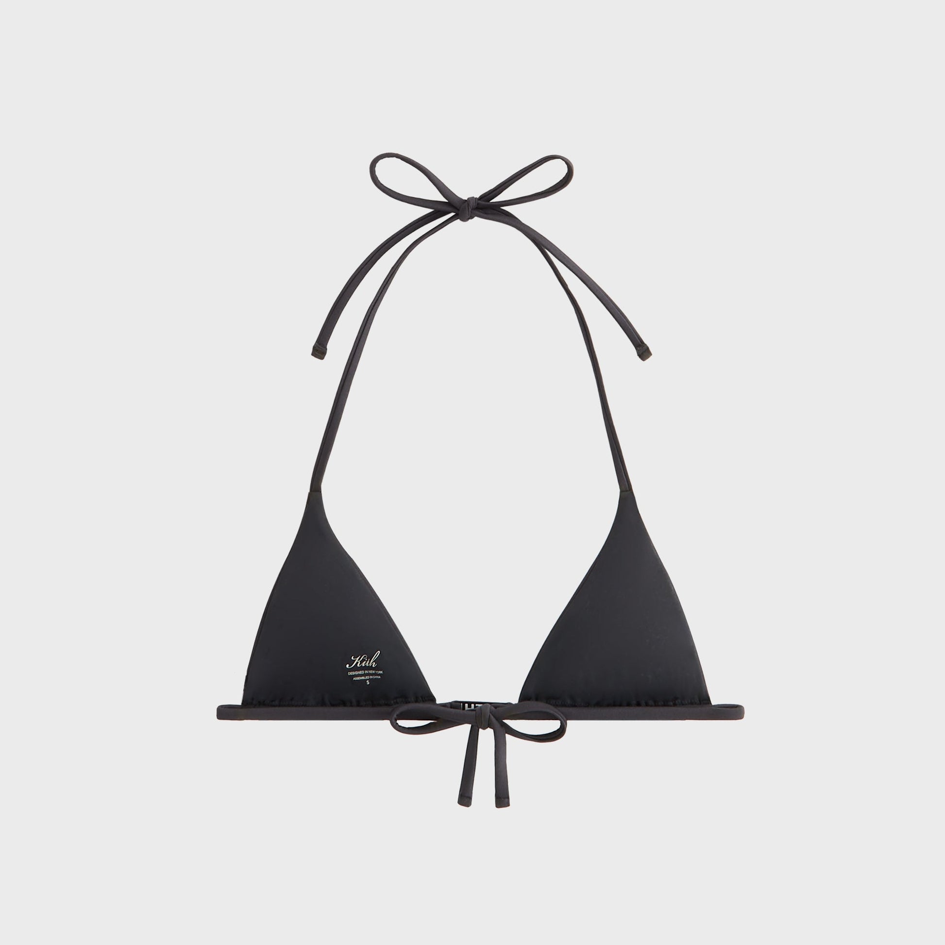 Women Kith Kith Women Talia II Tie Top - Black