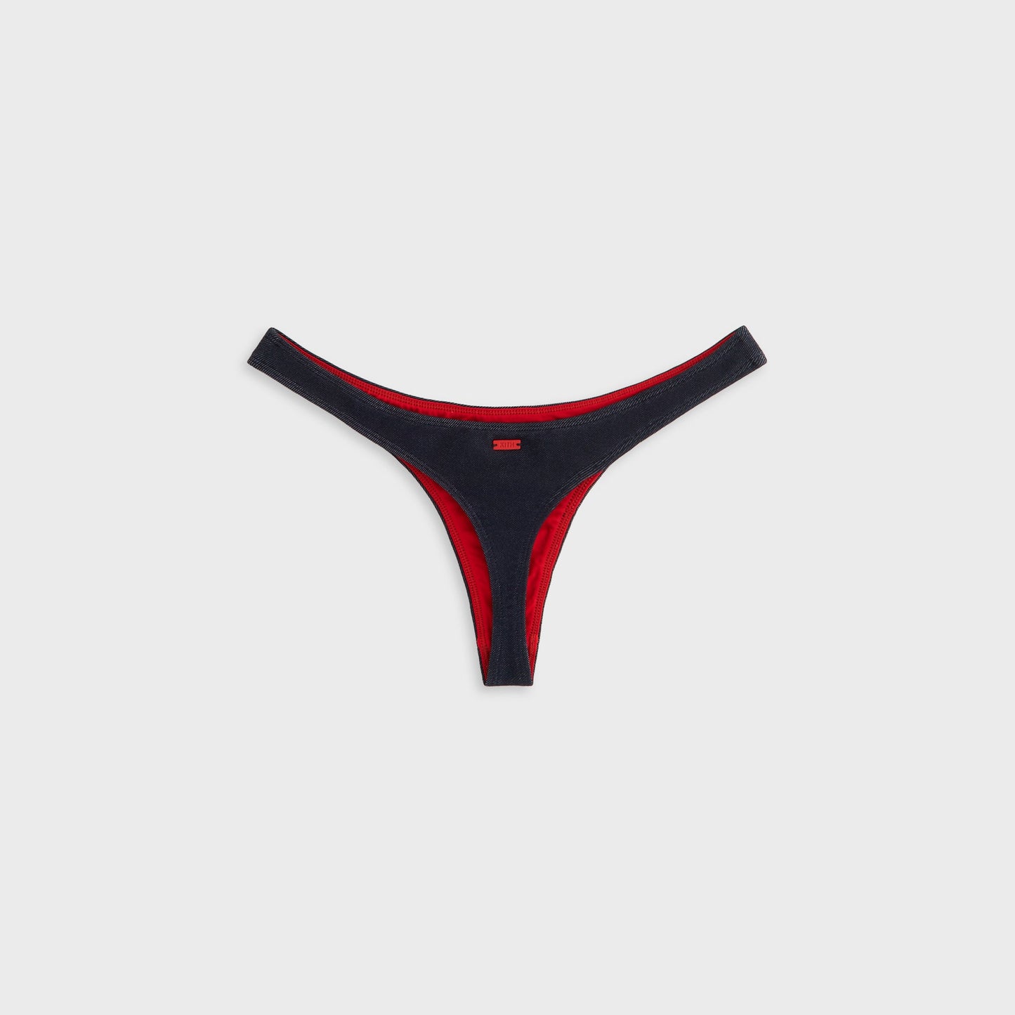 Women Kith Kith Women Teegan High Cut Thong Bottoms - Nocturnal