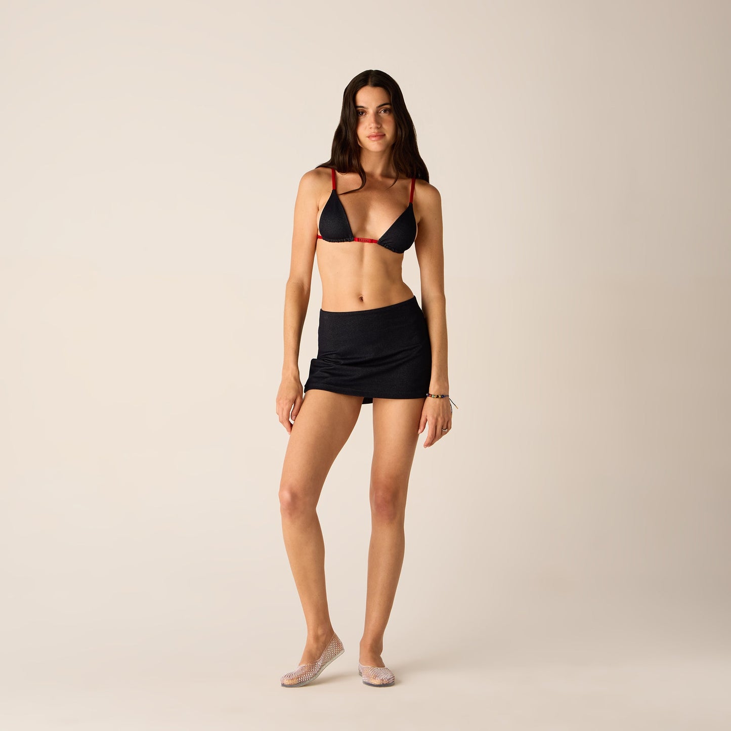 Women Kith Kith Women Vera Denim Skirt - Nocturnal