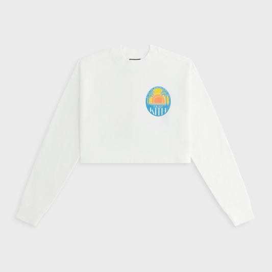 Women Kith Kith Women Jasper Long Sleeve - White