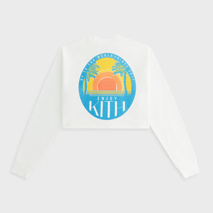 Women Kith Kith Women Jasper Long Sleeve - White