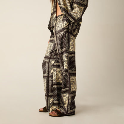 Women Kith Kith Women Michi Batik Block Print Pant - Incognito