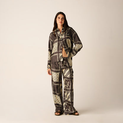 Women Kith Kith Women Michi Batik Block Print Pant - Incognito