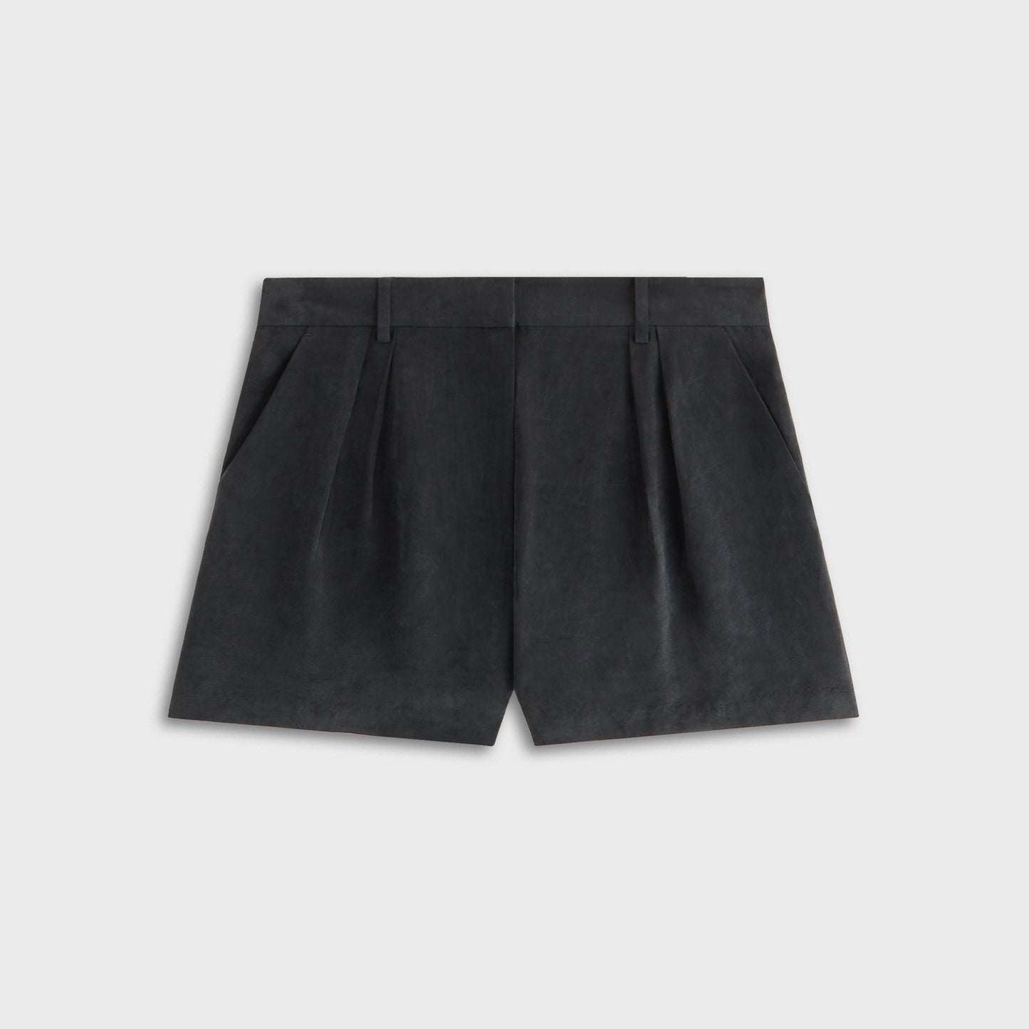 Women Kith Kith Women Astrid Pleated Trouser Short - Black