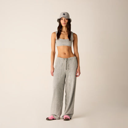 Women Kith Kith Women Elle II U-Neck Towel Terry Bra - Medium Heather Grey