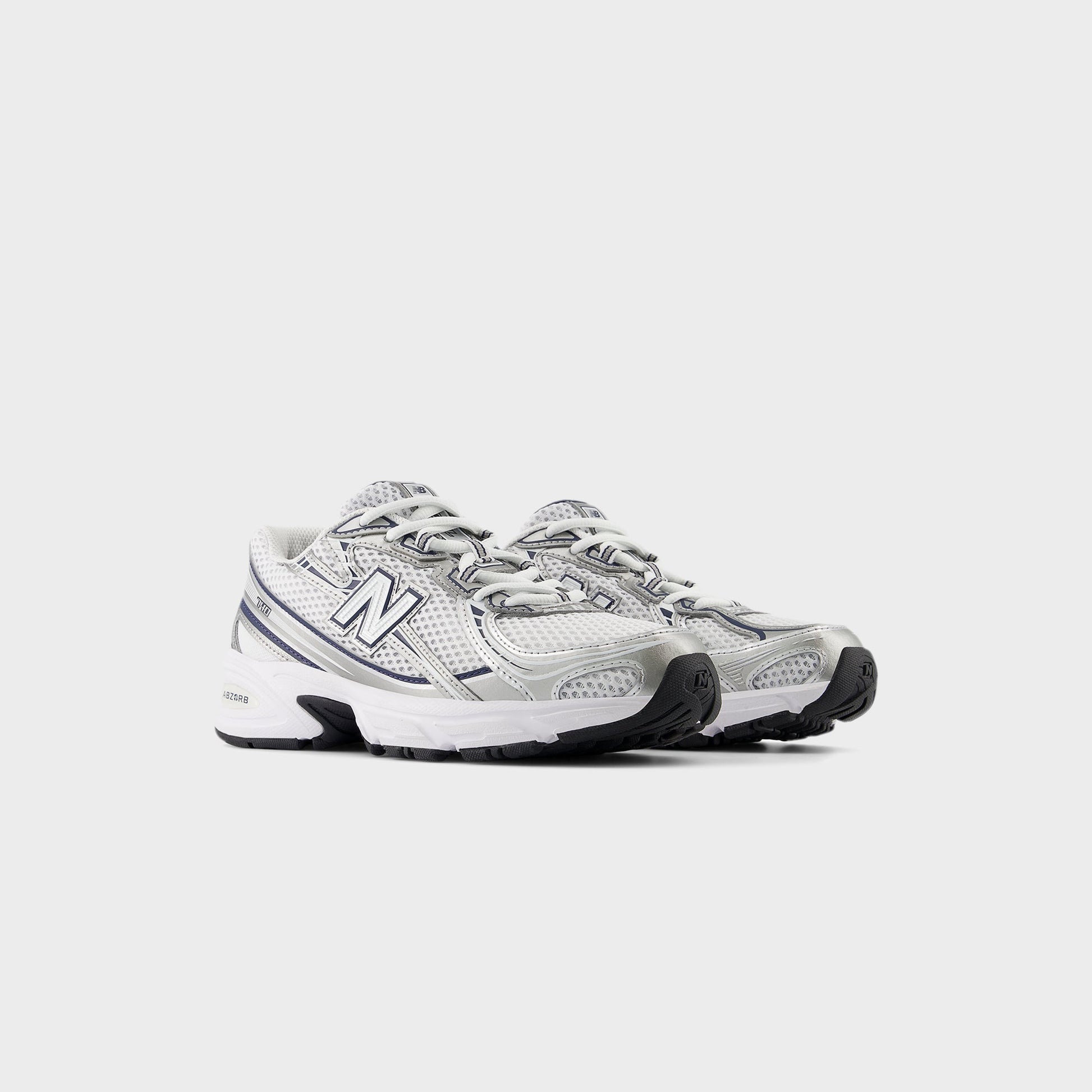 Kids Kith New Balance GS 740 - Nb Navy / White