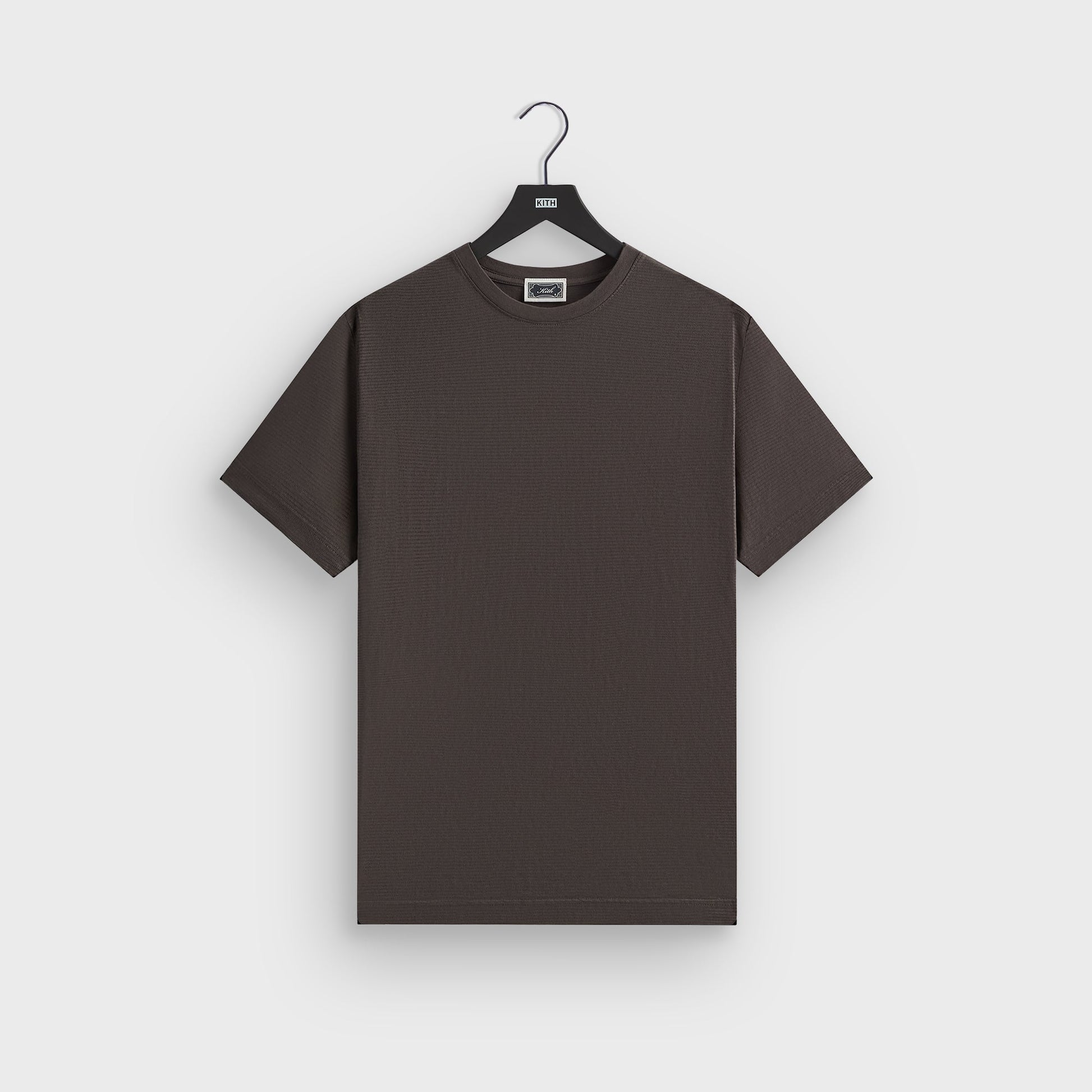 Men Kith Kith Pointelle Mesh Short Sleeve Heathrow Tee - Cacao