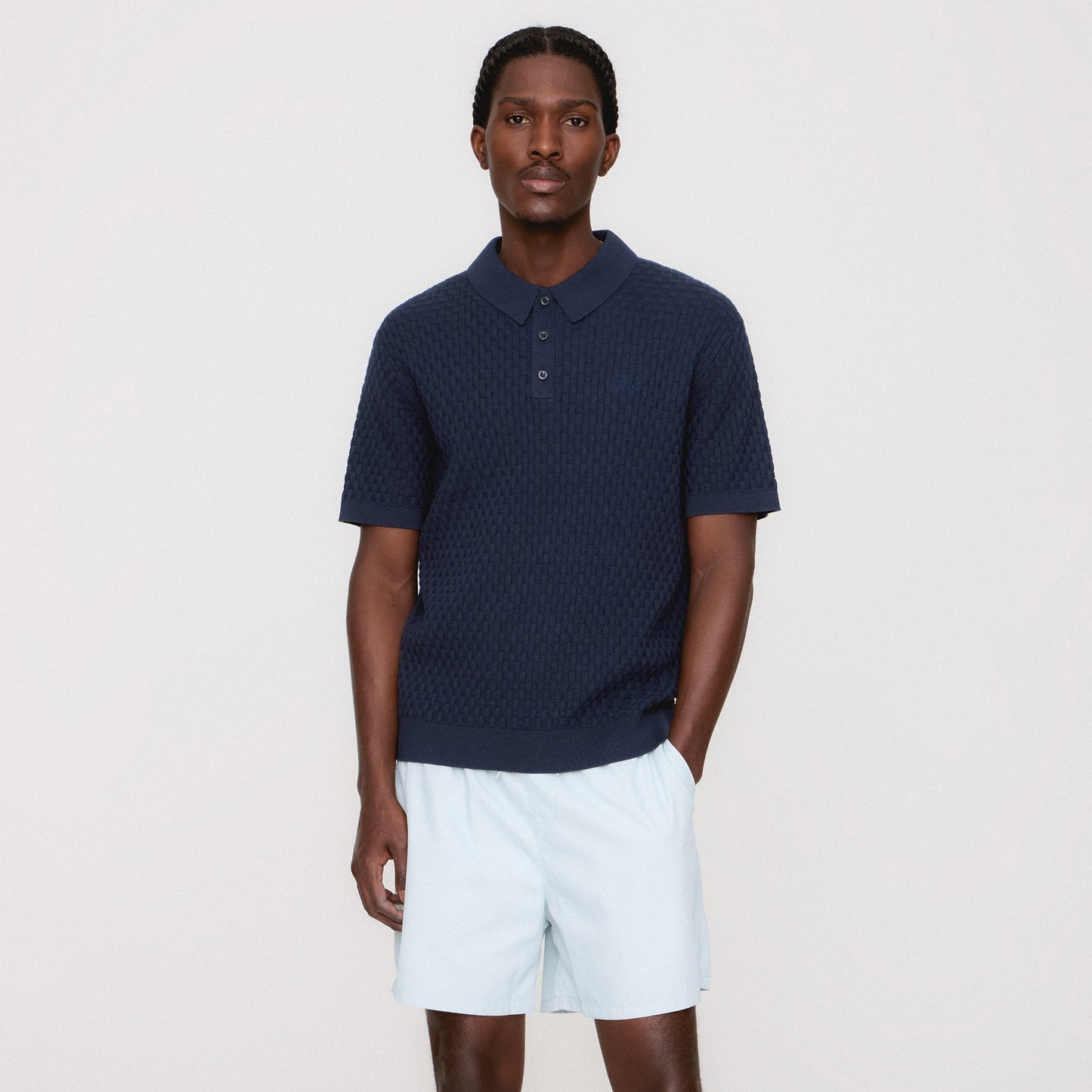 Men Kith Kith Transitional Active Short - Light Indigo