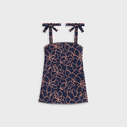 Kids Kith Kith Kids Iris Shift Dress - Nocturnal