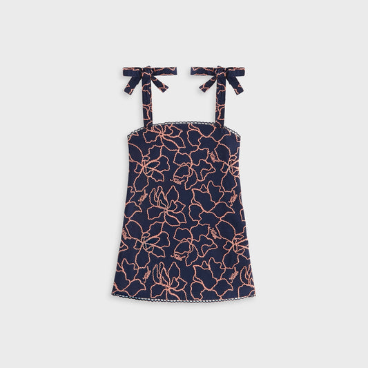 Kids Kith Kith Kids Iris Shift Dress - Nocturnal