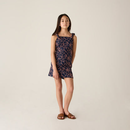 Kids Kith Kith Kids Iris Shift Dress - Nocturnal