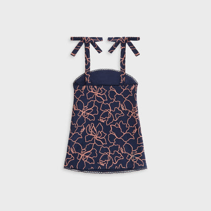 Kids Kith Kith Kids Iris Shift Dress - Nocturnal