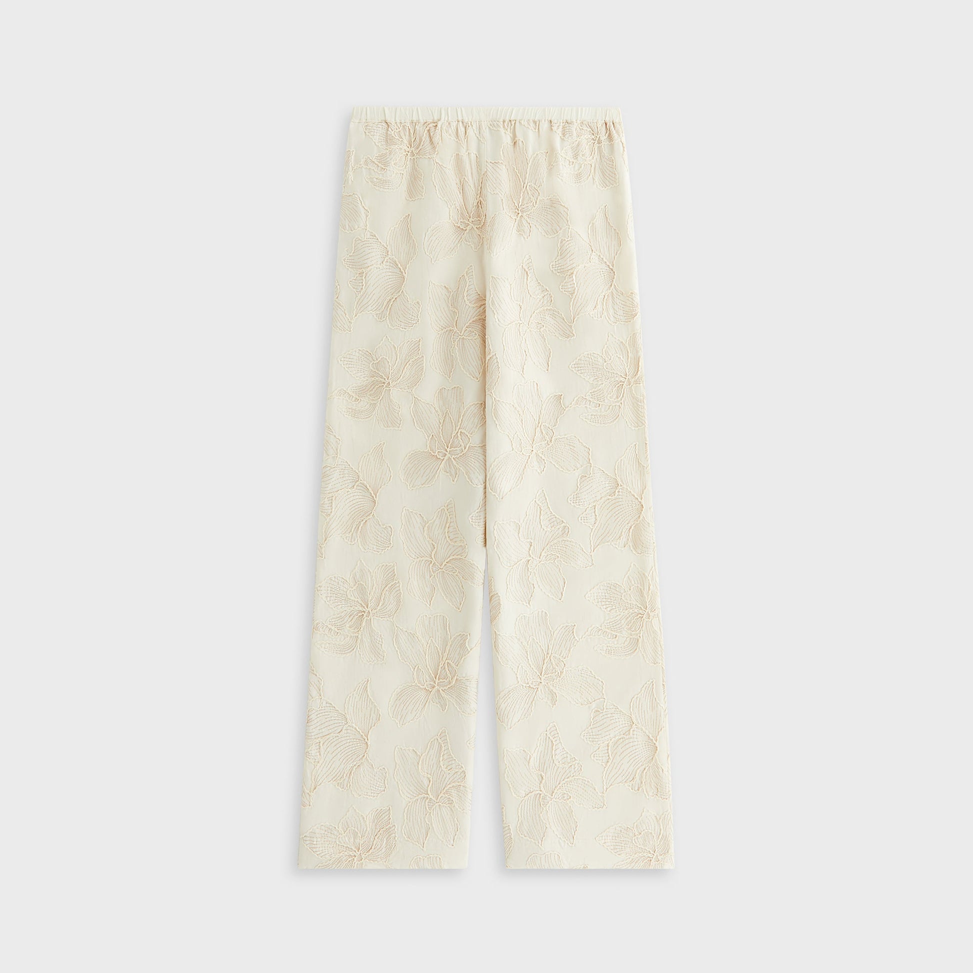 Women Kith Kith Women Ida II Floral Embroidered Pant - Sandrift