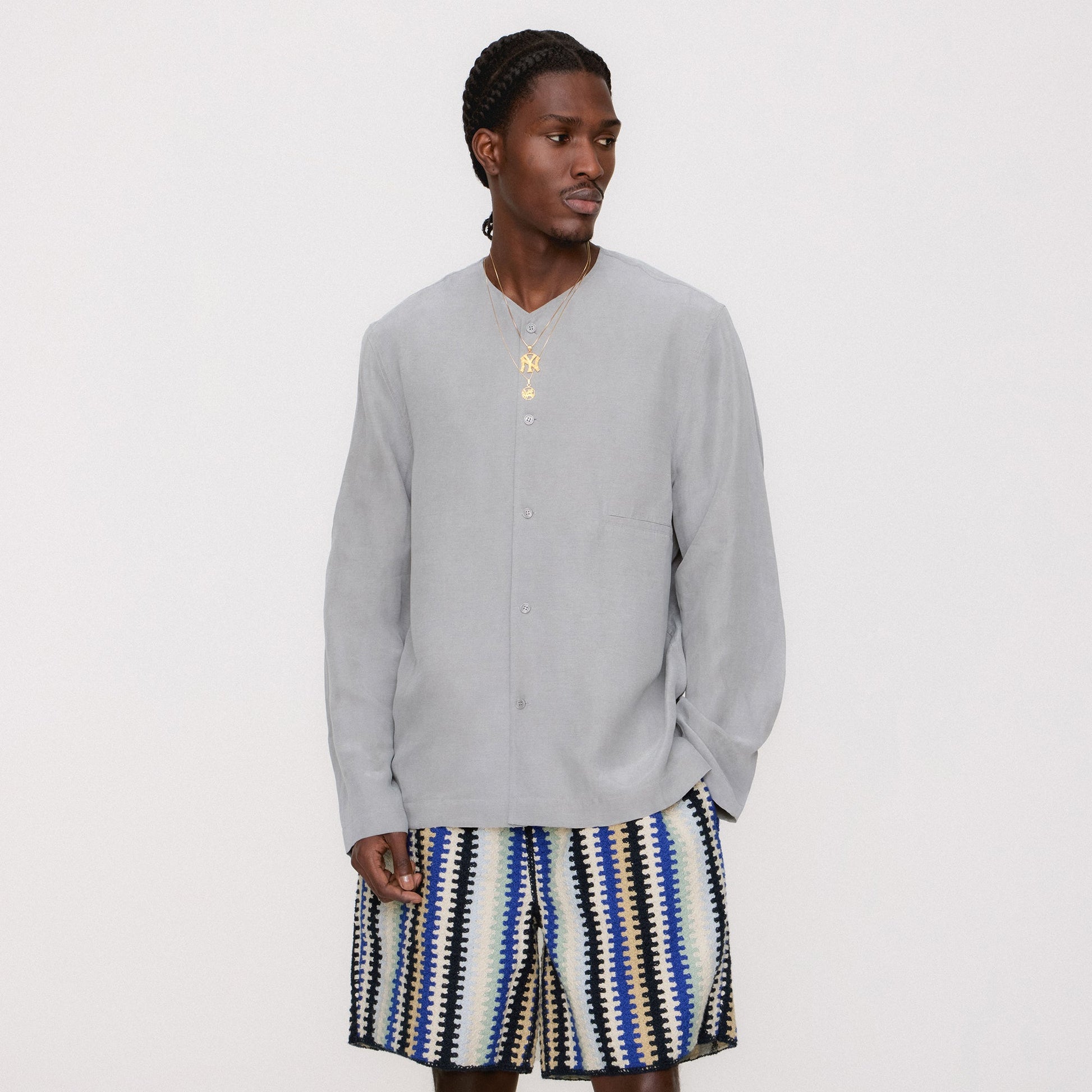 Men|Kids Kith Kith Crochet Curtis Short - Multi