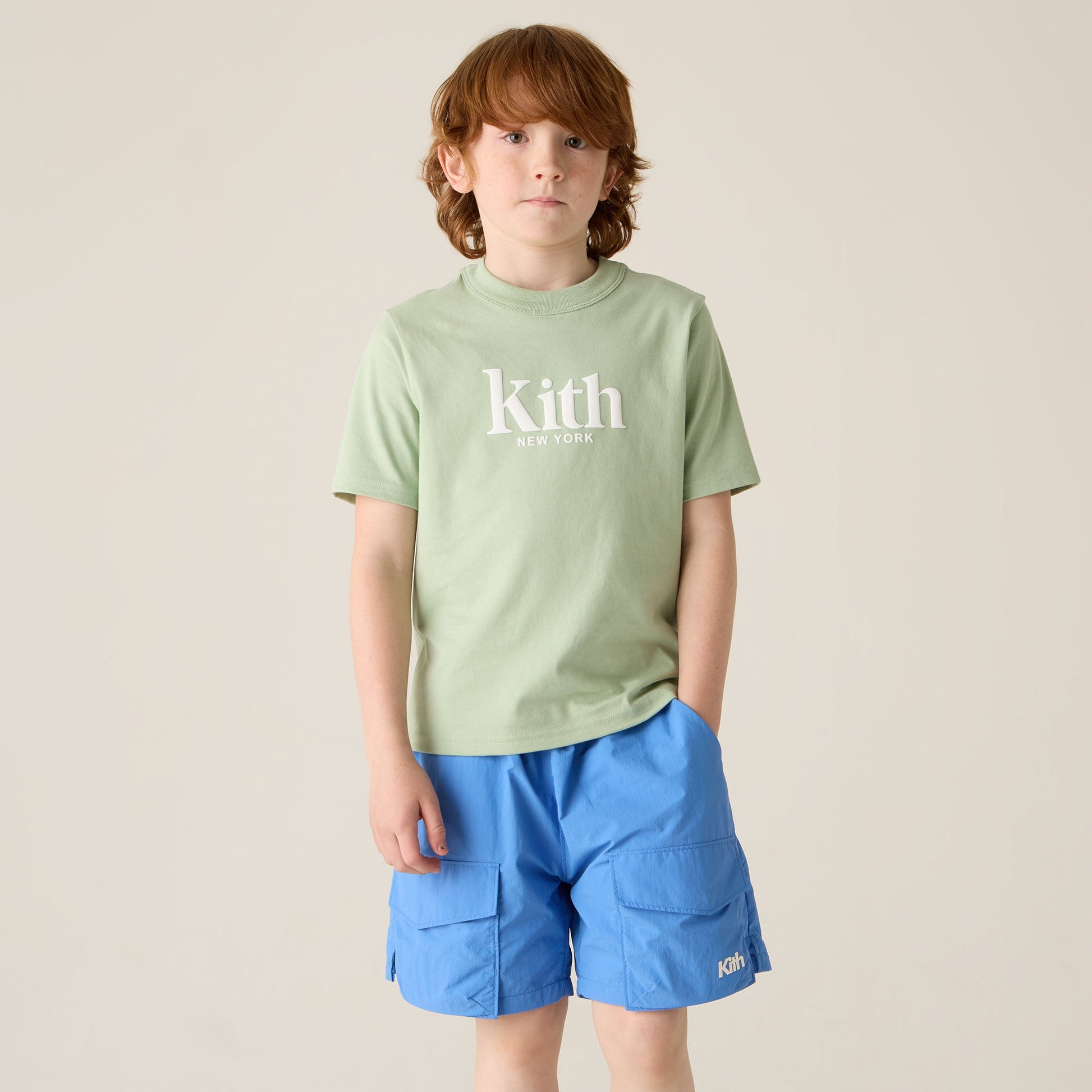 Kids Kith Kith Kids Boreum Short - Marina