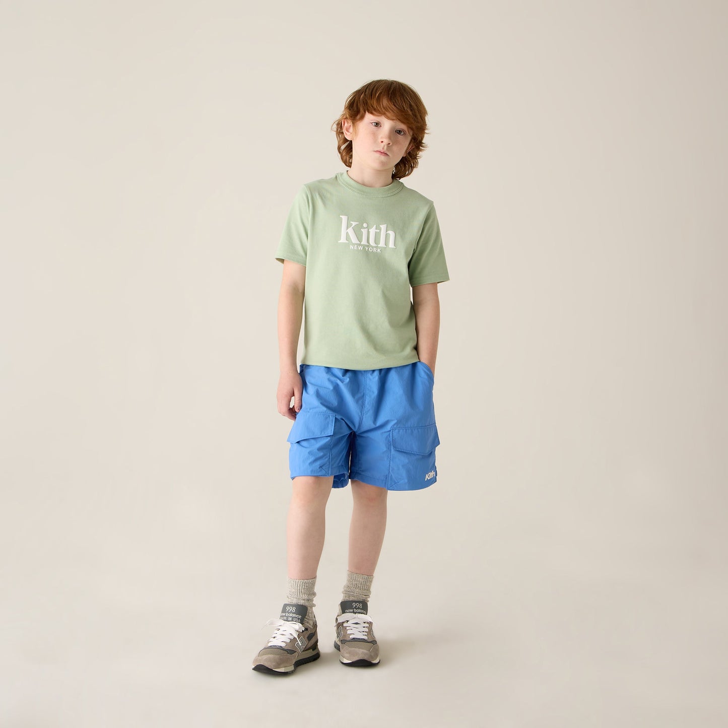 Kids Kith Kith Kids Boreum Short - Marina