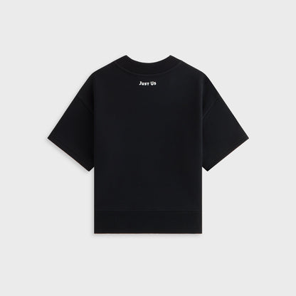 Kids Kith Kith Kids Nelson Short Sleeve Crewneck - Black