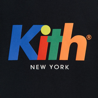 Kids Kith Kith Kids Nelson Short Sleeve Crewneck - Black