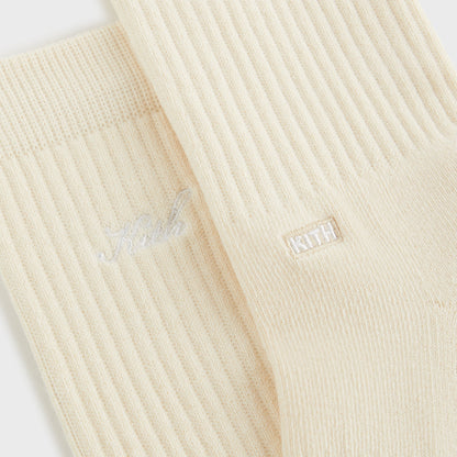 Women Kith Kith Women Script Classic Crew Sock 3-Pack - Multi