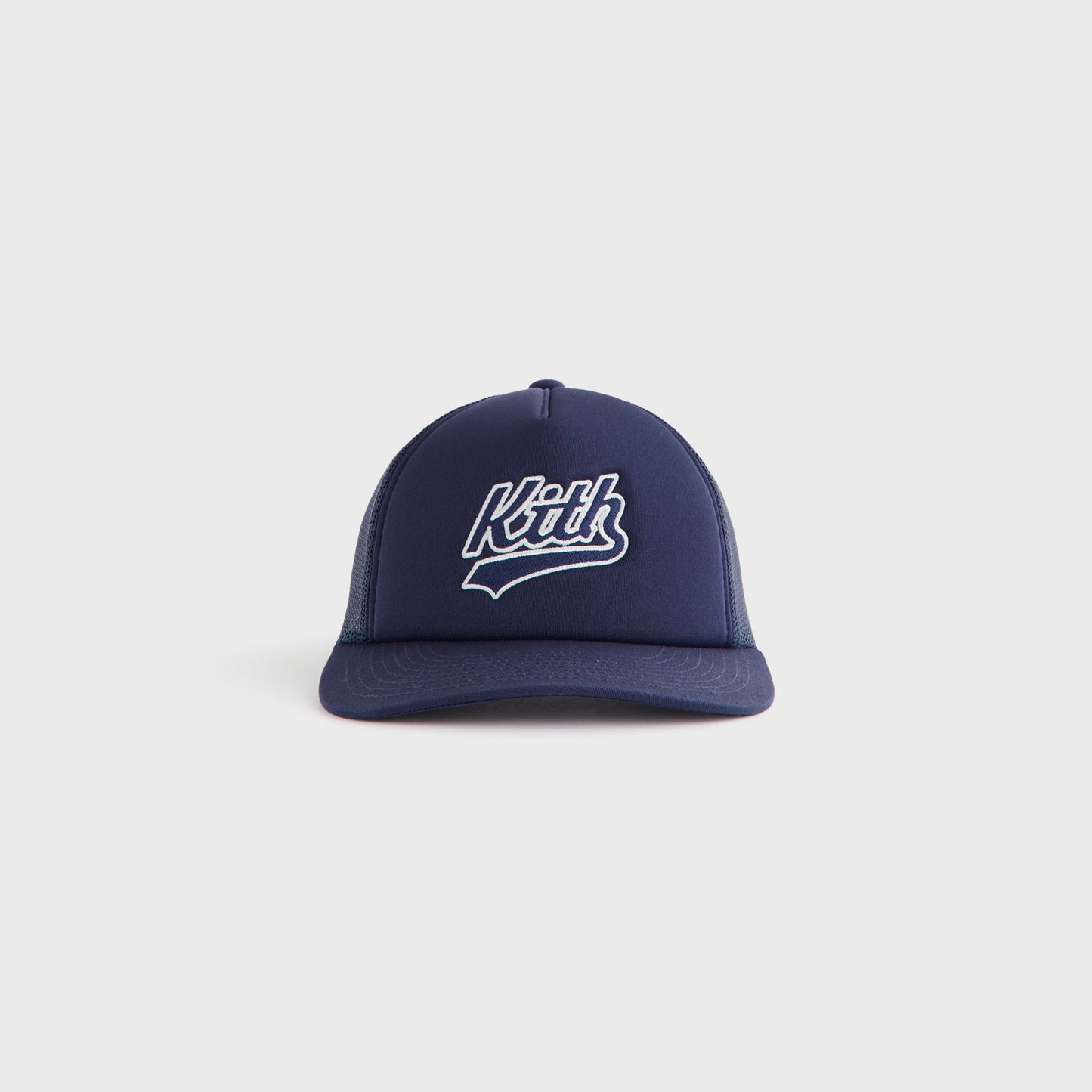 Kids Kith Kith Kids Varsity Logo Trucker Hat - Vista
