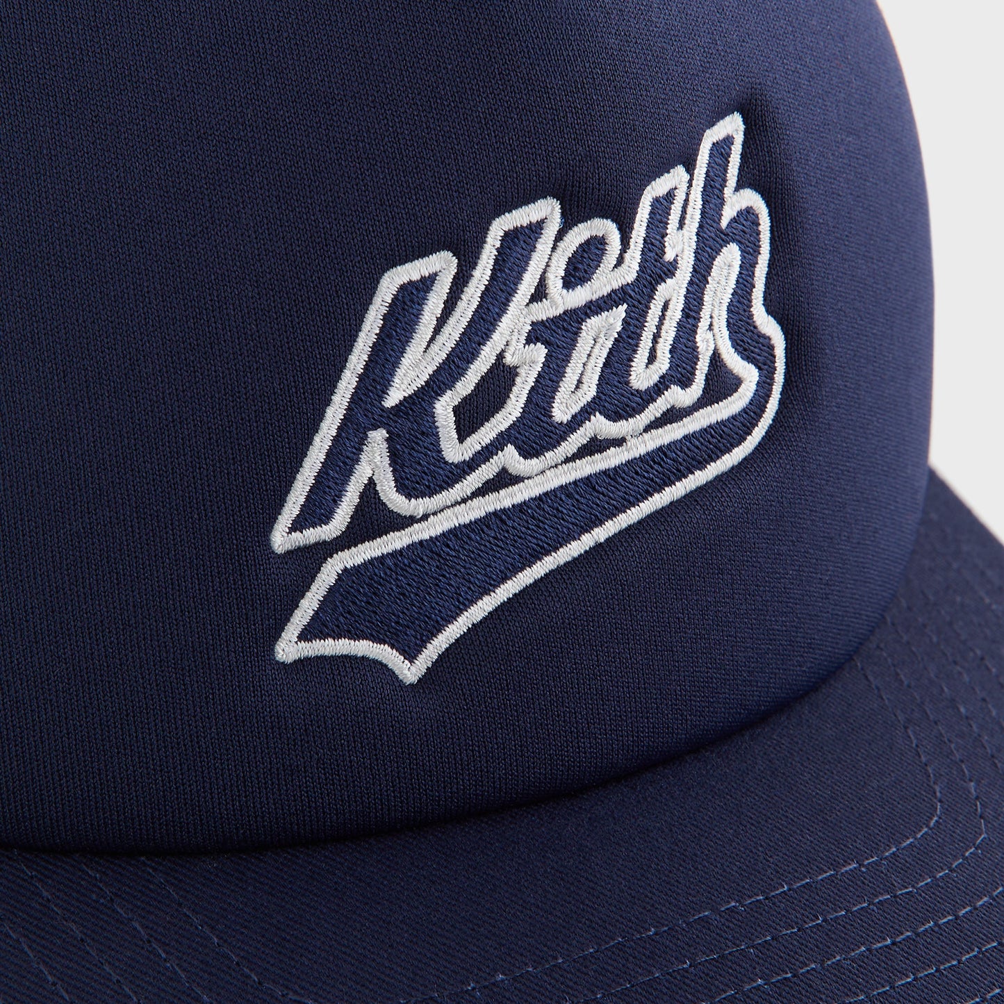 Kids Kith Kith Kids Varsity Logo Trucker Hat - Vista